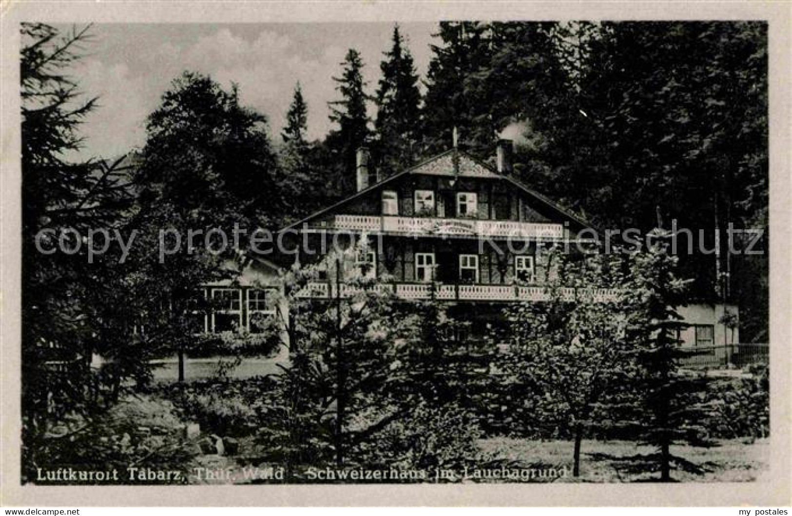 72634164 Tabarz Schweizerhaus Im Lauchagrund Tabarz Thueringer Wald - Tabarz