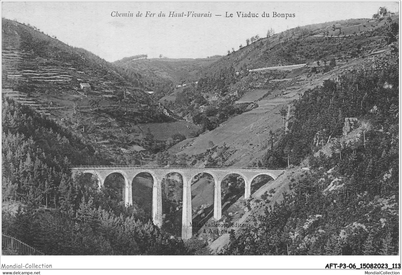 AFTP3-07-0264 - Chemin De Fer Du Haut-vivarais - Viaduc Du Bonpas - Sonstige & Ohne Zuordnung