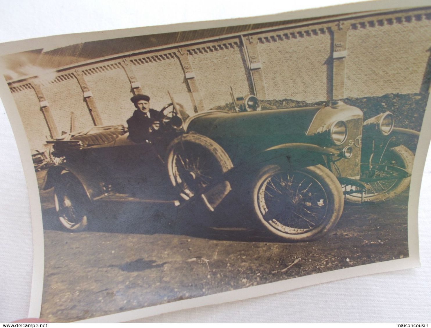 PHOTO ANCIENNE ANTIQUE FOTO SNAPSHOT VOITURE ANCIENNE OLD CAR - Automobiles