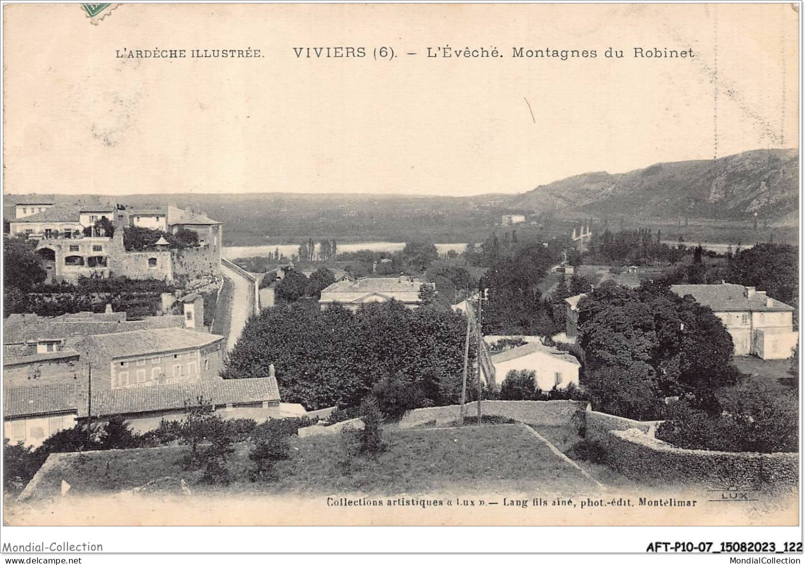 AFTP10-07-0985 - VIVIERS - L'évéché - Montagnes Du Robinet - Viviers