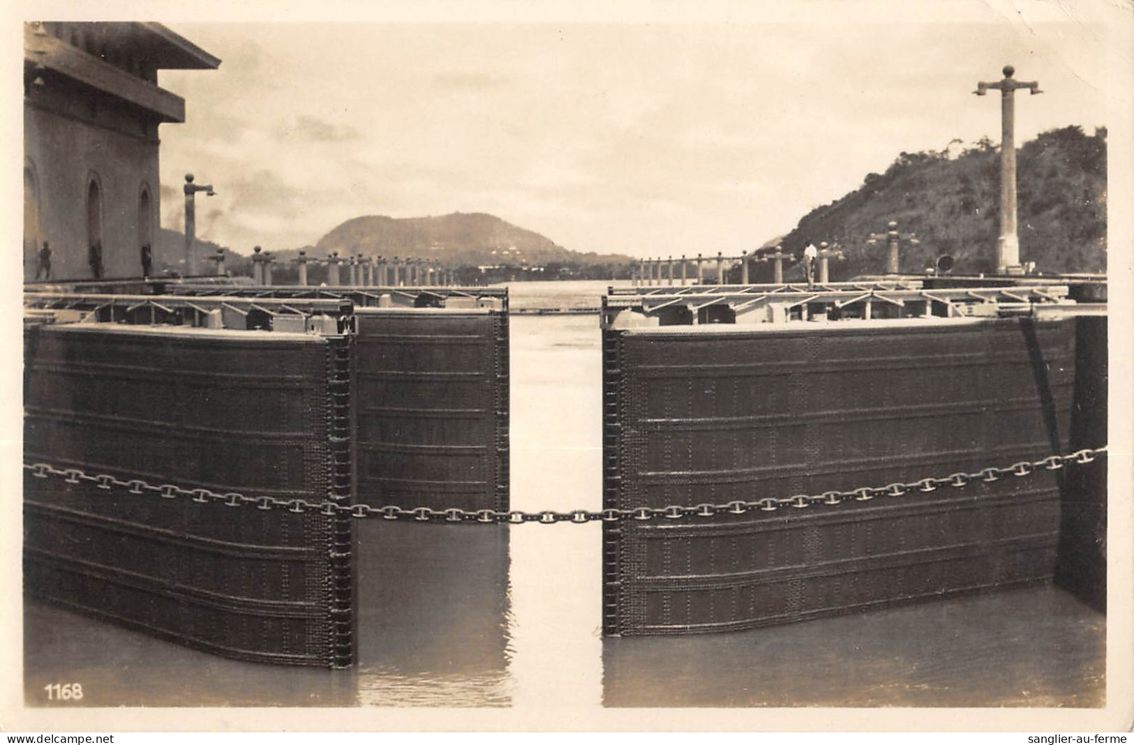 CPA CUBA / ANTILLES / CARTE PHOTO / PANAMA CANAL / PEDRO MIGUEL LOCKS - Cuba