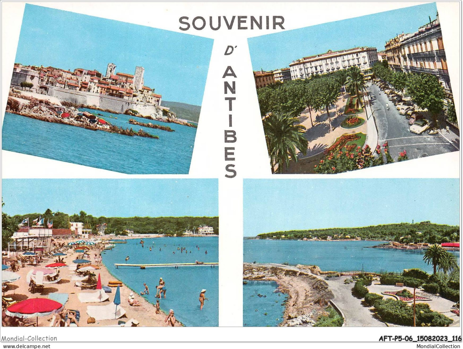 AFTP5-06-0479 - ANTIBES - Souvenir - Sonstige & Ohne Zuordnung