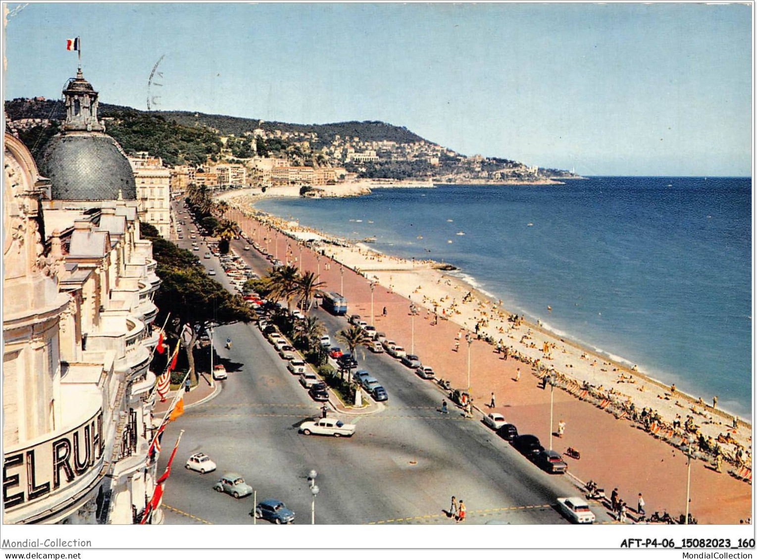 AFTP4-06-0402 - NICE - La Promenade Des Anglais - Multi-vues, Vues Panoramiques