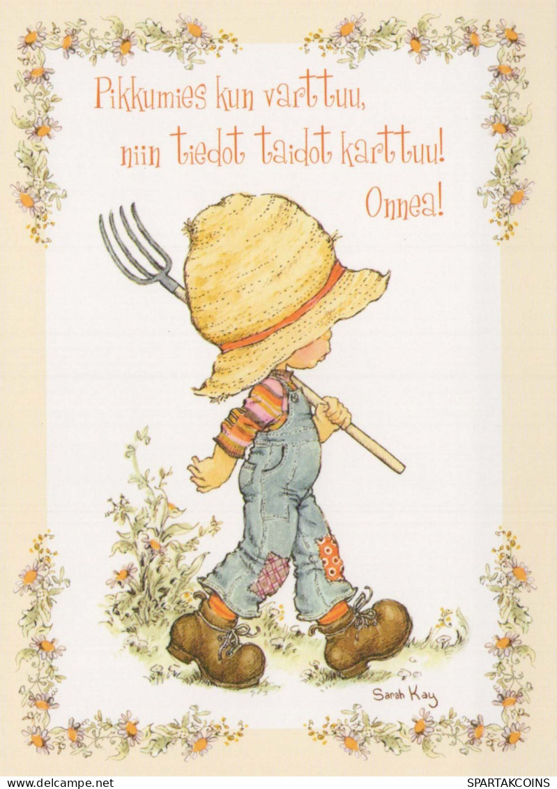 KINDER KINDER Szene S Landschafts Vintage Postal CPSM #PBT415.A - Scenes & Landscapes