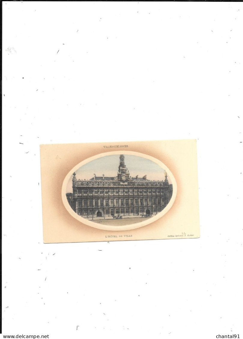 CARTE POSTALE 59 VALENCIENNES L'HOTEL DE VILLE VOYAGEE - Valenciennes