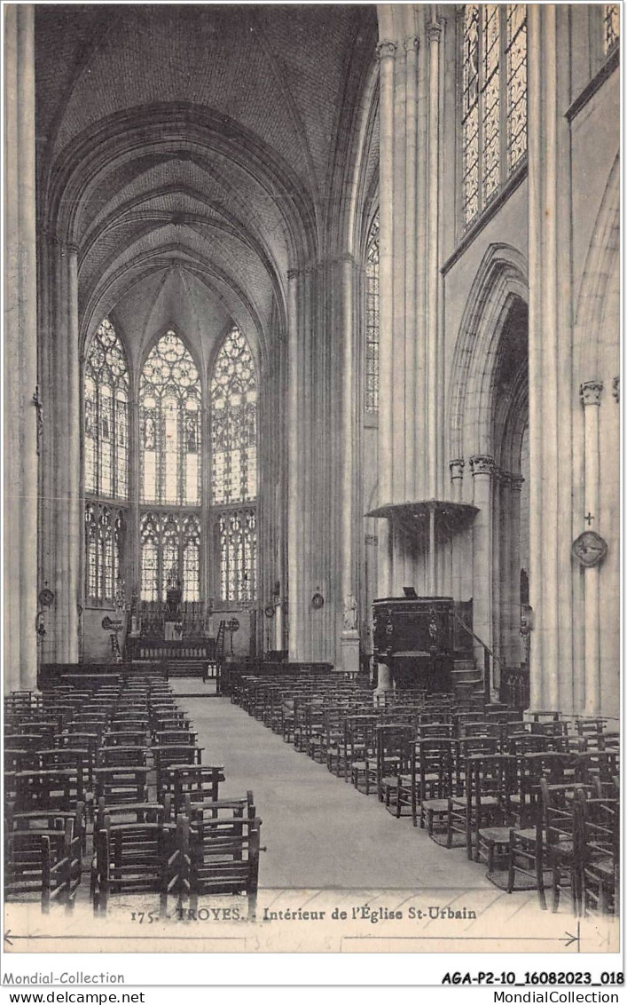 AGAP2-10-0101 - TROYES - Intérieur De L'église St-urbain  - Troyes