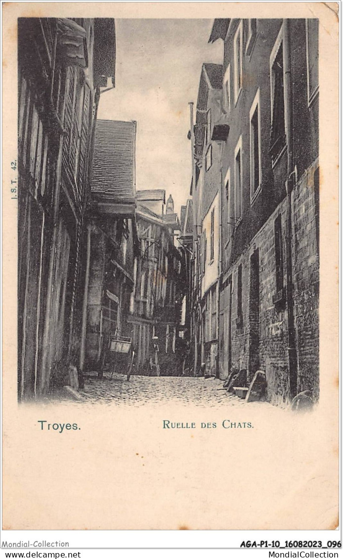 AGAP1-10-0049 - TROYES - Ruelle Des Chats  - Troyes