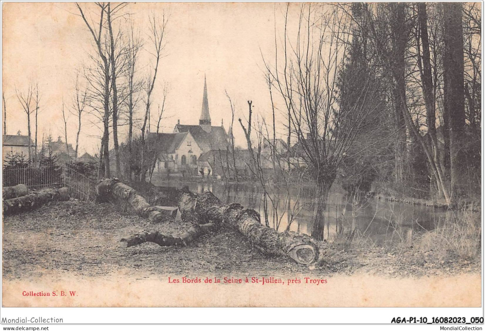 AGAP1-10-0026 - Les Bords De Seine à St-julien - Près TROYES  - Troyes