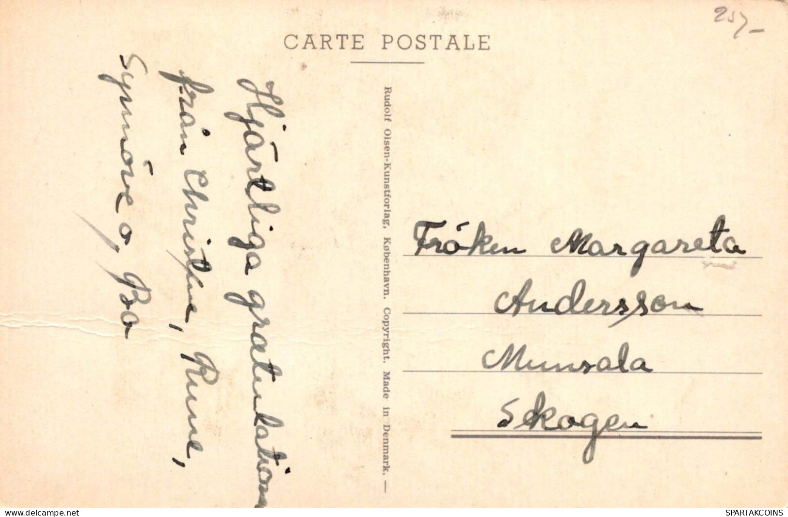 FLEURS Vintage Carte Postale CPA #PKE549.A - Fleurs