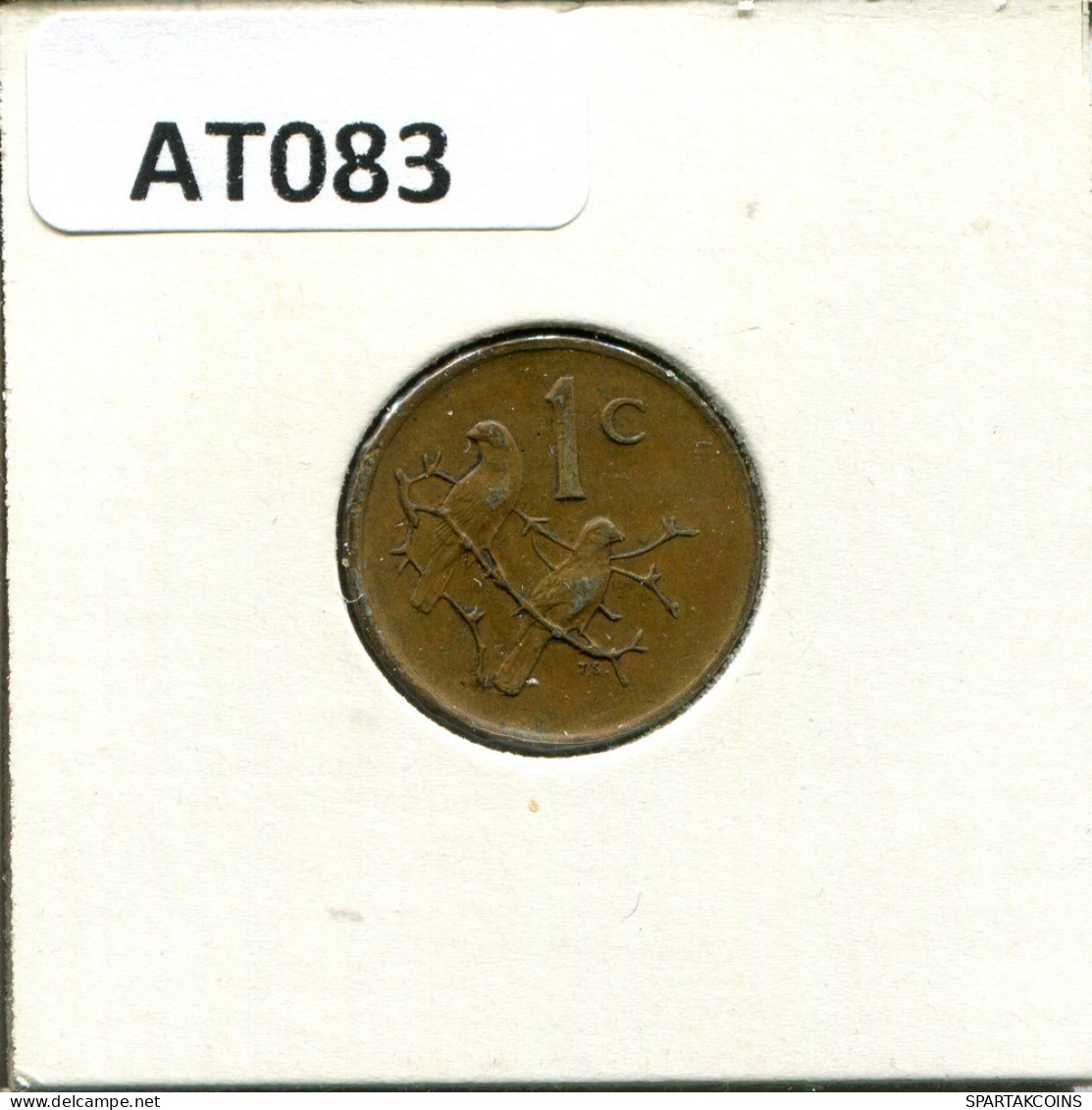 1 CENT 1982 SÜDAFRIKA SOUTH AFRICA Münze #AT083.D.A - Afrique Du Sud