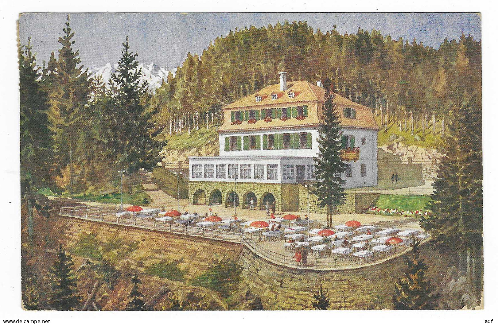 CPA HOTEL KANZELHÖHE, ANNENHEIM AM OSSIACHERSEE, BEI VILLACH, KÄRNTEN, ROBERT NOVARKA, PÄCHTER, AUTRICHE - Andere & Zonder Classificatie