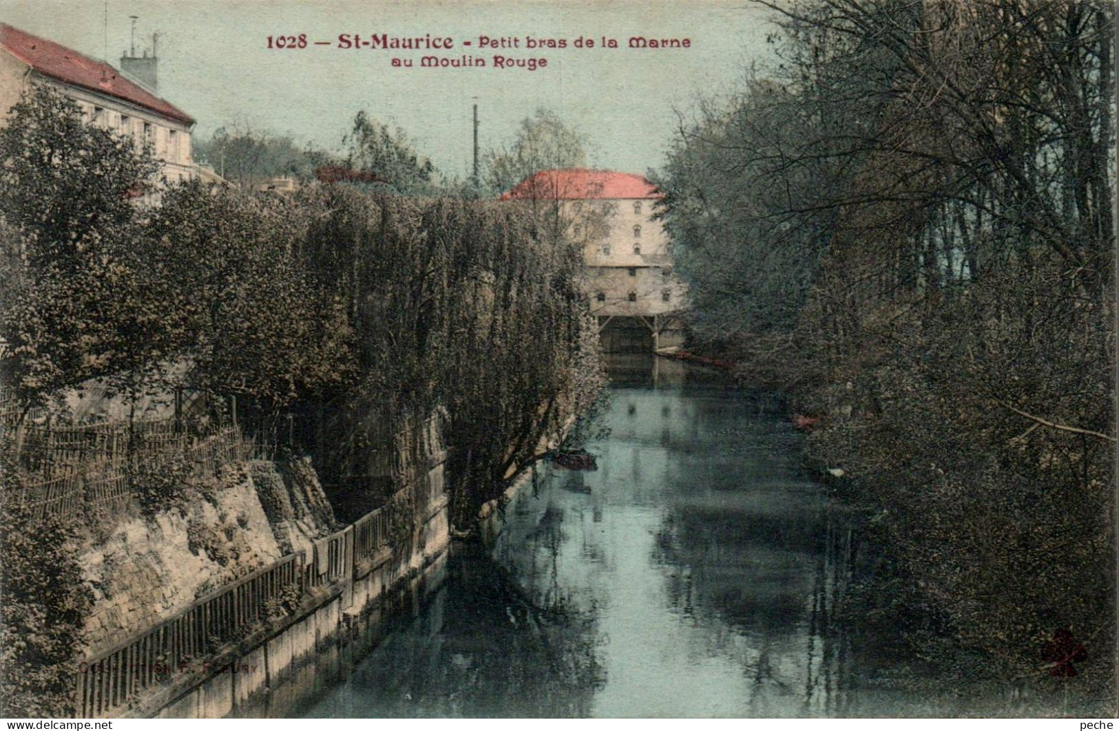 N°2824 W -cpa Saint Maurice -petit Bras De La Marne- - Saint Maurice