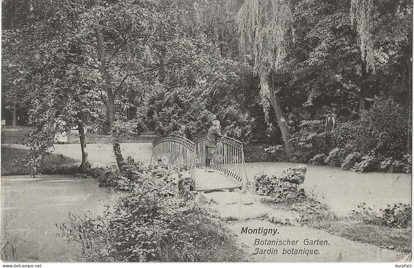 CPA Montigny-lès-Metz - Jardin Botanique, Non Circulé - Metz