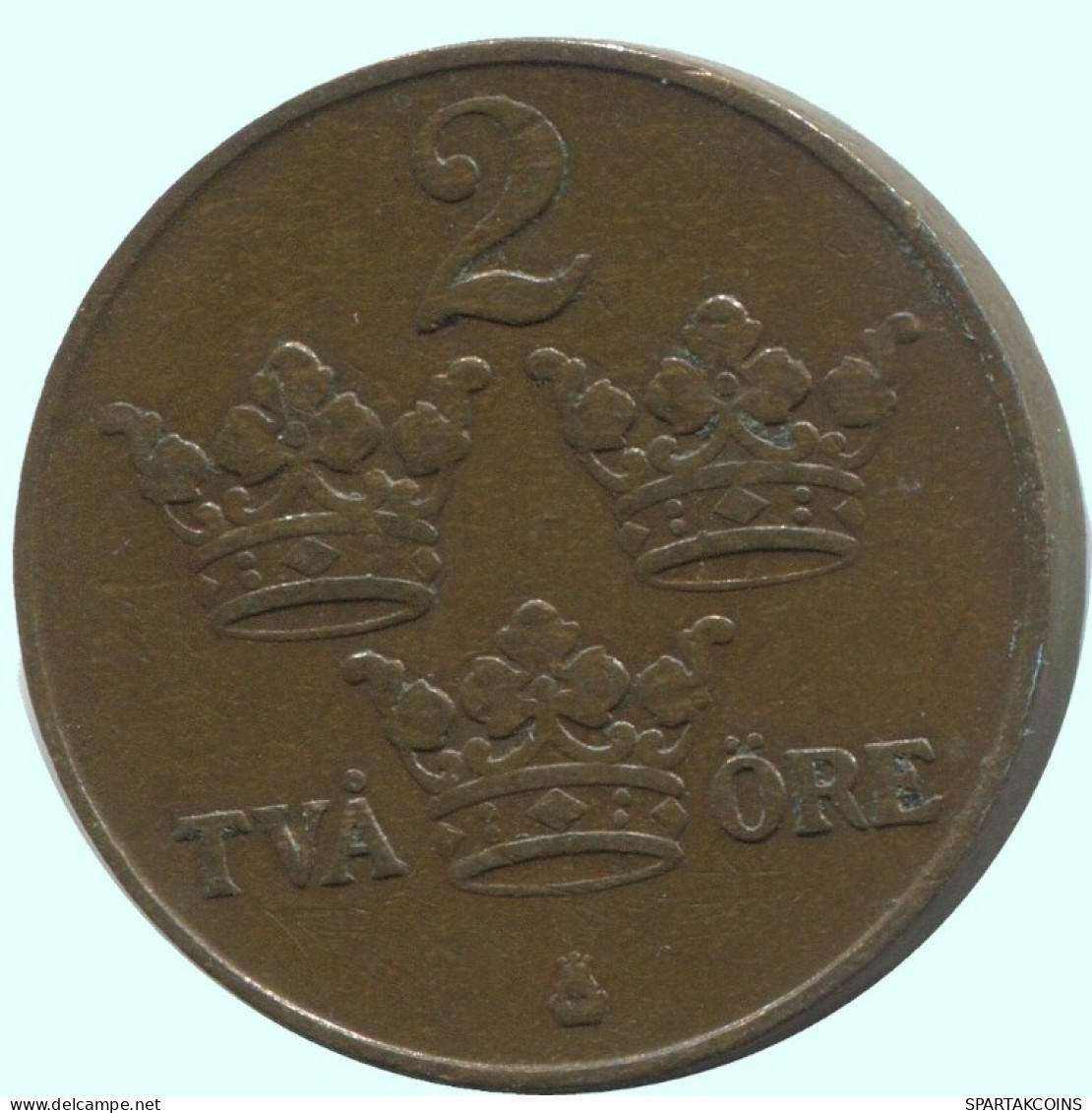 2 ORE 1916 SUECIA SWEDEN Moneda #AC792.2.E.A - Suède