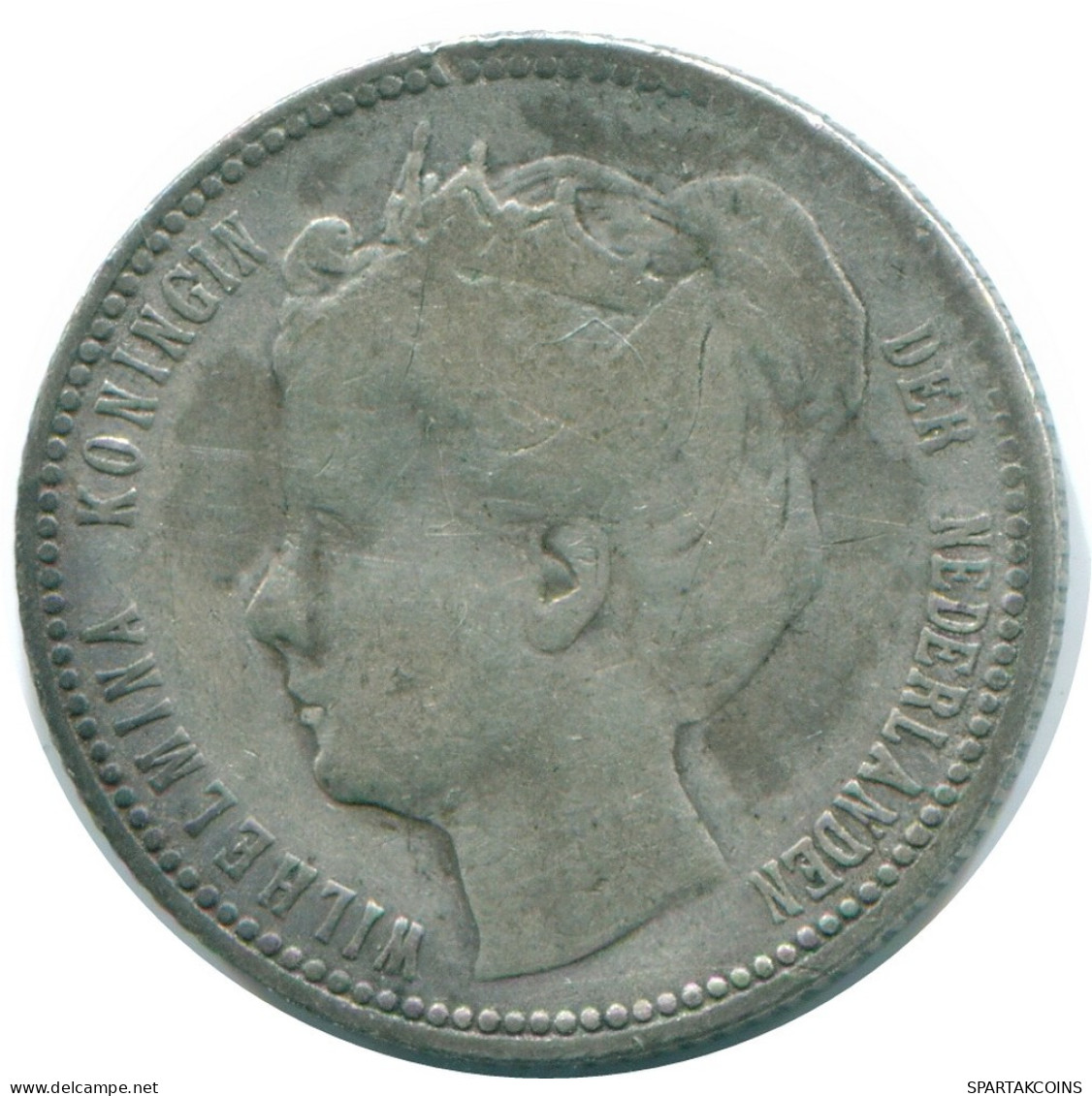 1/4 GULDEN 1900 CURACAO NIEDERLANDE SILBER Koloniale Münze #NL10490.4.D.A - Curaçao