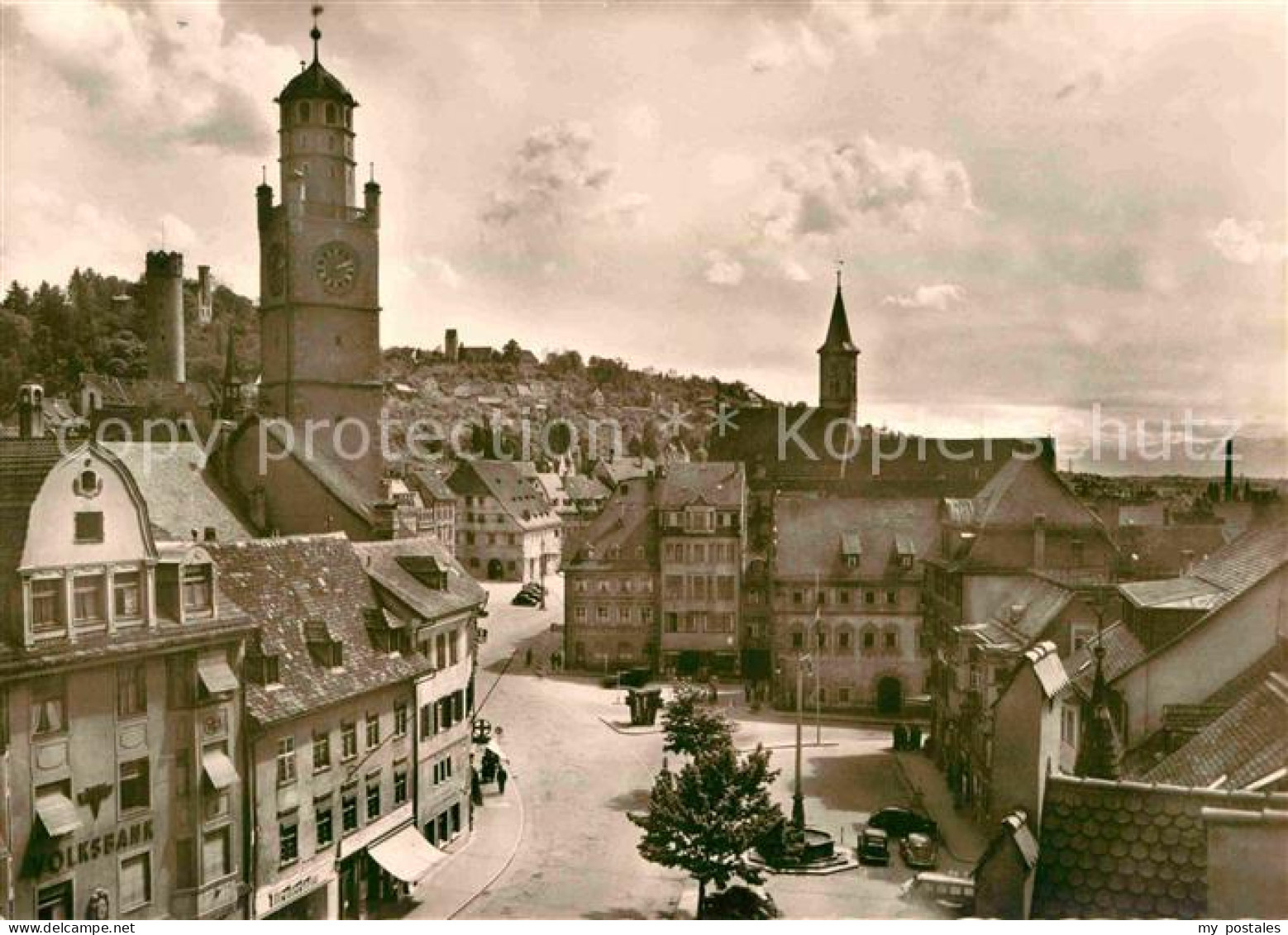 72633395 Ravensburg Wuerttemberg Marienplatz Mit Mehlsack Turm Wahrzeichen Veits - Ravensburg