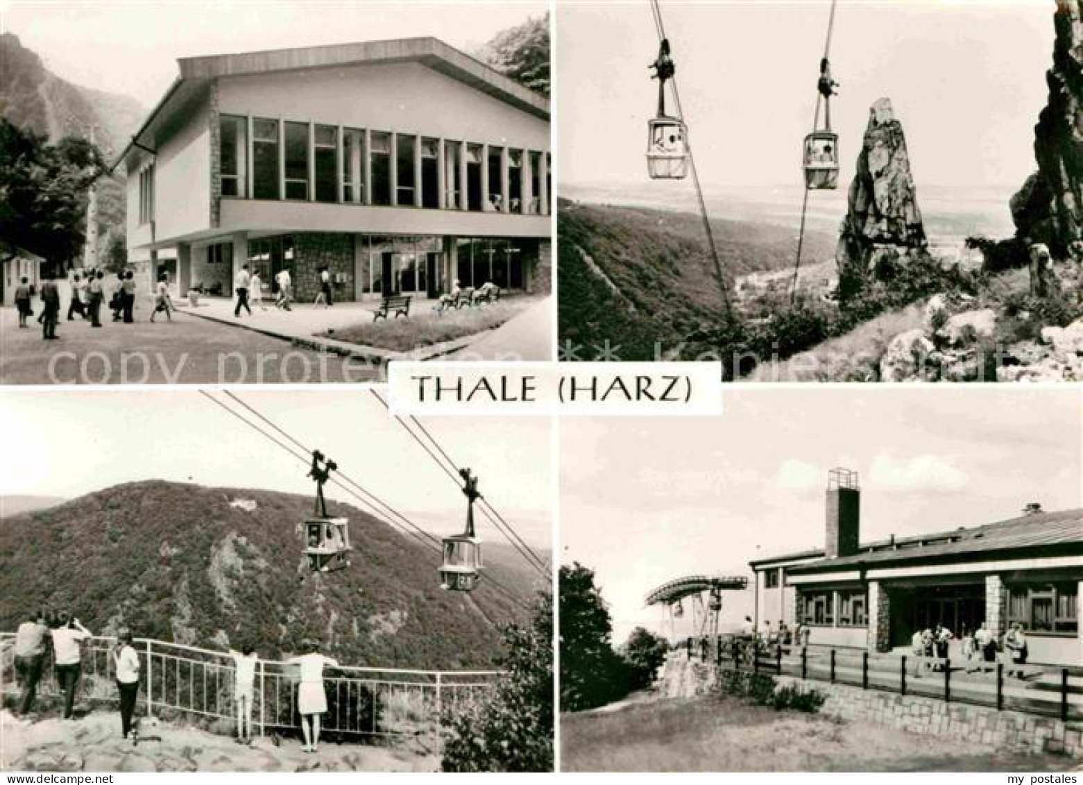 72633345 Thale Harz Personenschwebebahn Berggaststaette Thale - Thale