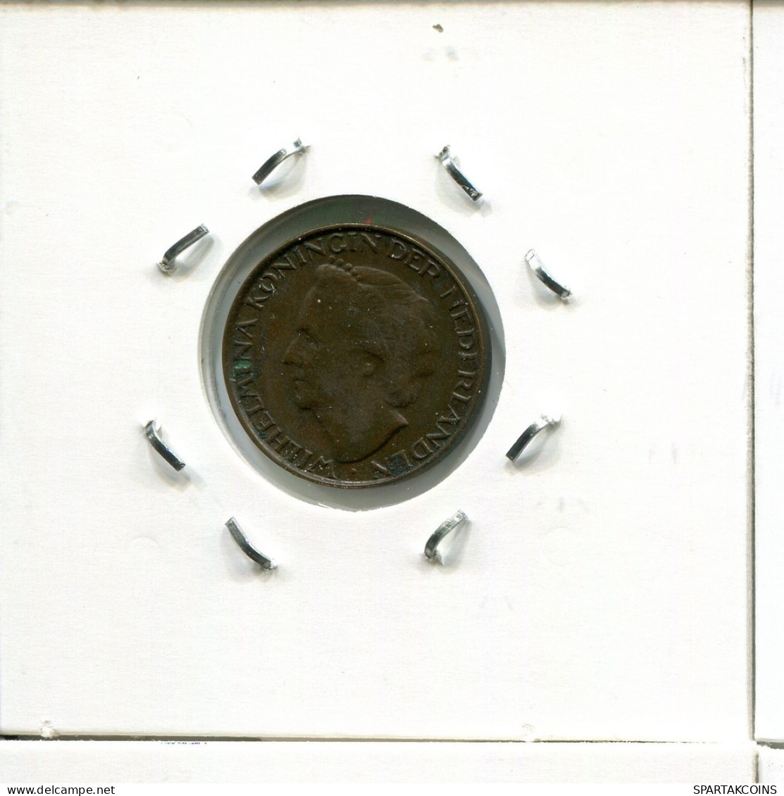 1 CENT 1948 NÉERLANDAIS NETHERLANDS Pièce #AR516.F.A - 1948-1980 : Juliana