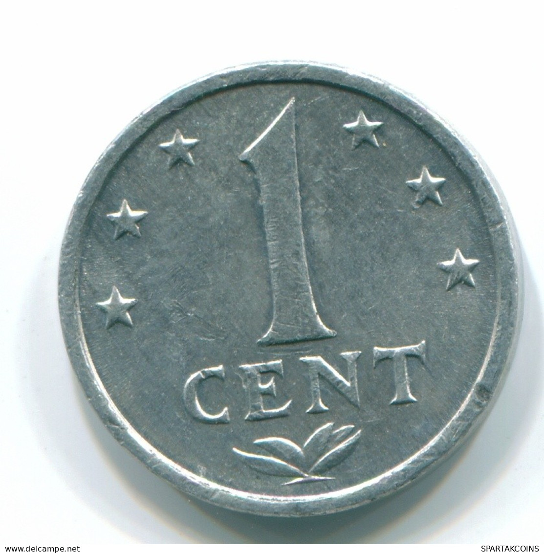 1 CENT 1979 NETHERLANDS ANTILLES Aluminium Colonial Coin #S11171.U.A - Antilles Néerlandaises