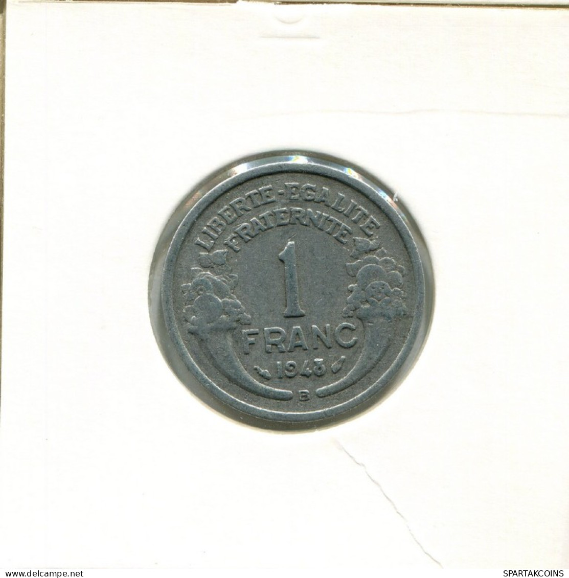 1 FRANC 1948 FRANCIA FRANCE Moneda #AK594.E.A - 1 Franc