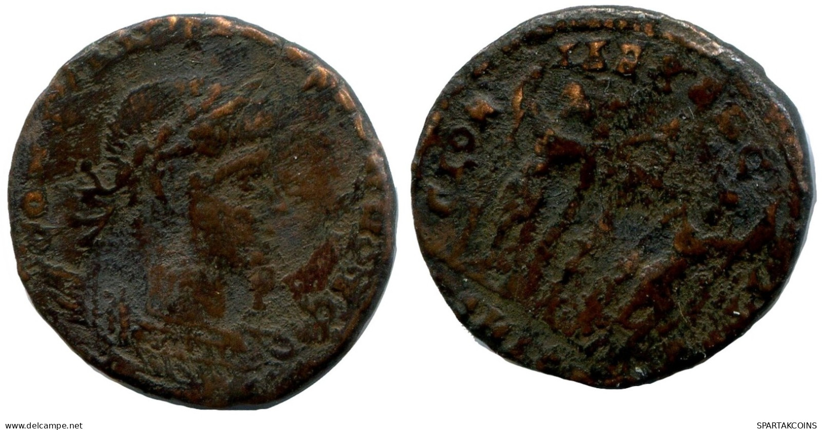 CONSTANTIUS II MINT UNCERTAIN FOUND IN IHNASYAH HOARD EGYPT #ANC10109.14.D.A - L'Empire Chrétien (307 à 363)