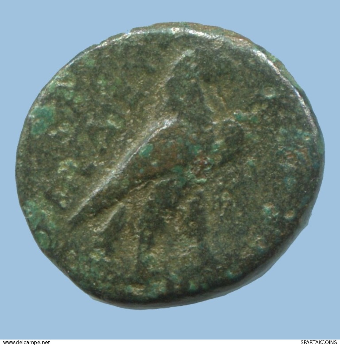 AIOLIS KYME EAGLE SKYPHOS Antike GRIECHISCHE Münze 2g/14mm #AG097.12.D.A - Grecques