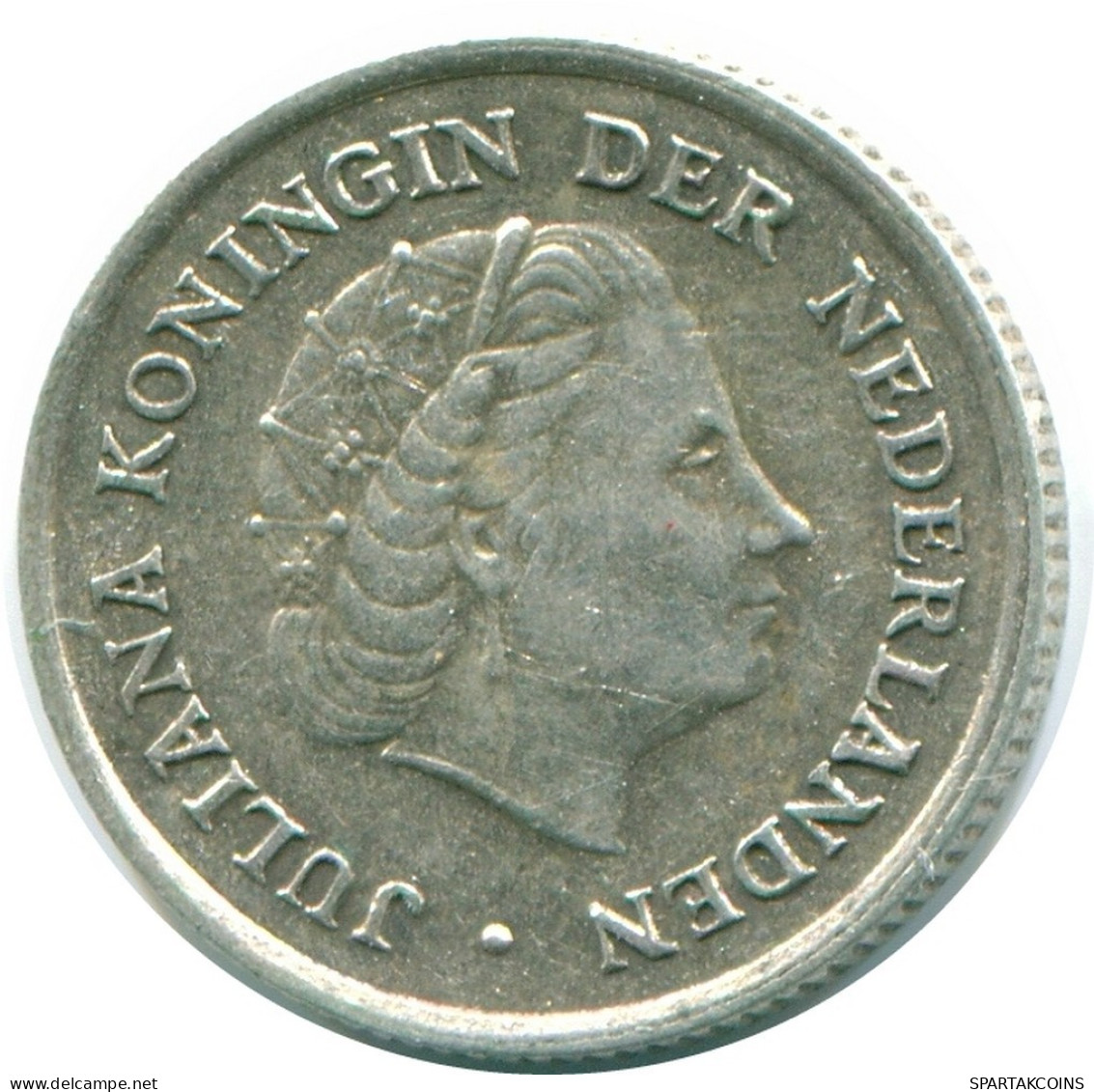 1/10 GULDEN 1957 NIEDERLÄNDISCHE ANTILLEN SILBER Koloniale Münze #NL12140.3.D.A - Antillas Neerlandesas
