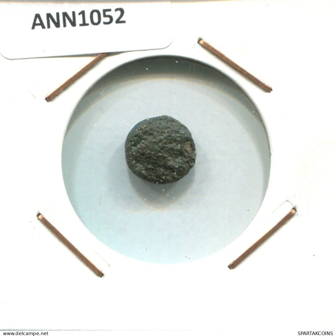 Auténtico ORIGINAL GRIEGO ANTIGUO Moneda 1.4g/11mm #ANN1052.24.E.A - Greek