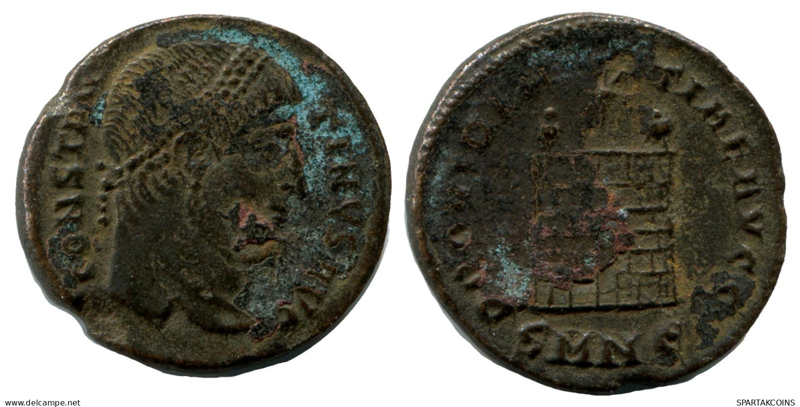 CONSTANTINE I MINTED IN NICOMEDIA FOUND IN IHNASYAH HOARD EGYPT #ANC10882.14.U.A - The Christian Empire (307 AD To 363 AD)