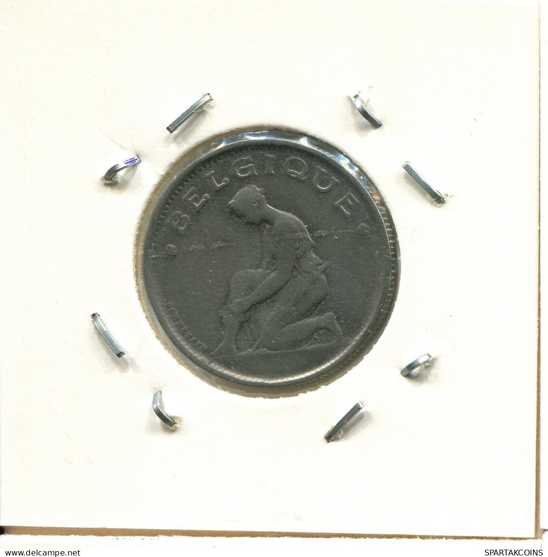1 FRANC 1928 FRENCH Text BELGIUM Coin #BA472.U.A - 1 Franco