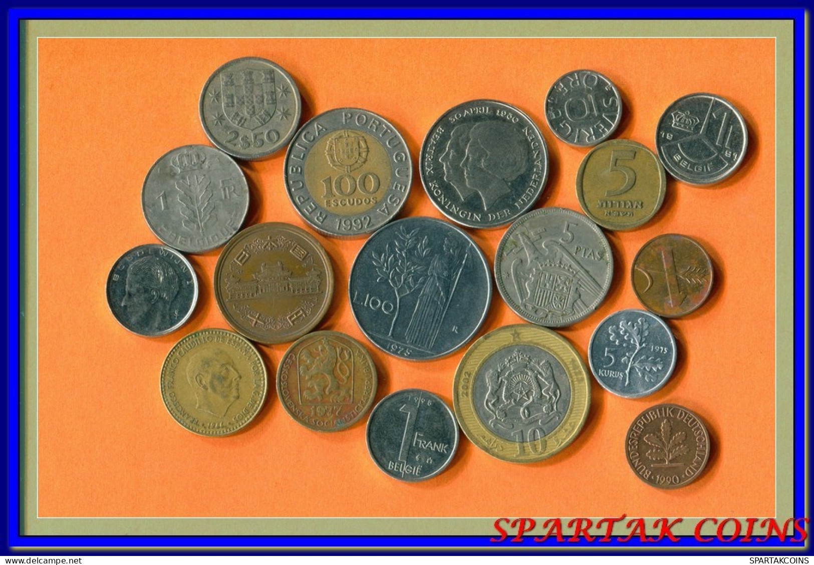 Collection WORLD Coin Mixed Lot Different COUNTRIES And REGIONS #L10065.2.U.A - Andere & Zonder Classificatie