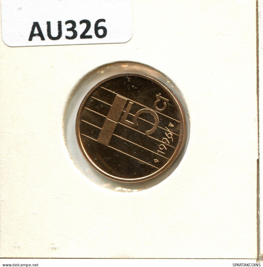 5 CENTS 1996 NIEDERLANDE NETHERLANDS Münze #AU326.D.A - 1980-2001 : Beatrix