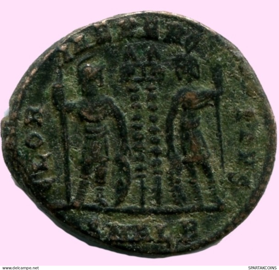 CONSTANTINE I Auténtico Original Romano ANTIGUOBronze Moneda #ANC12231.12.E.A - The Christian Empire (307 AD Tot 363 AD)