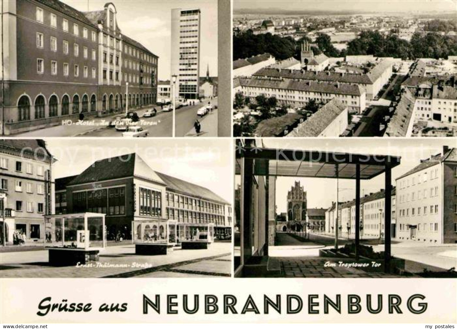 72633033 Neubrandenburg HO Hotel In Den Vier Toren Ernst Thaelmann Strasse Trept - Neubrandenburg