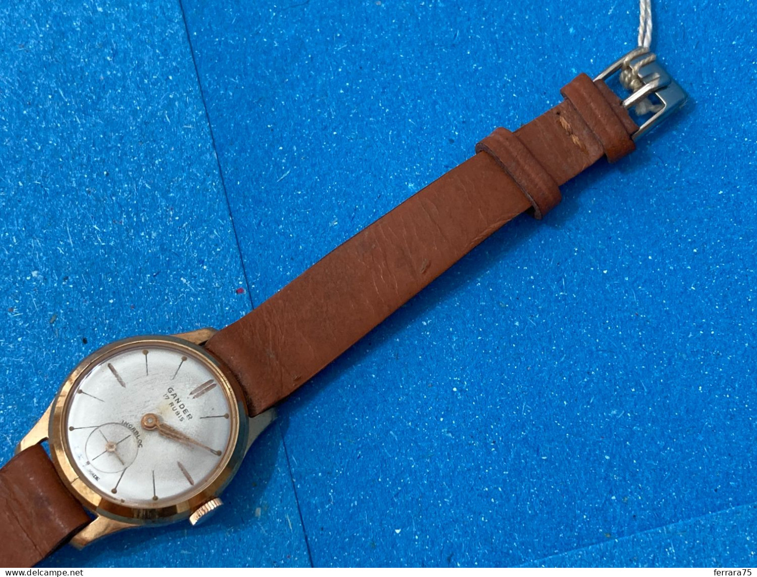 OROLOGIO DONNA GANDER MECCANICO A CARICA MANUALE INCABLOC FUNZIONANTE VINTAGE - Watches: Bracket