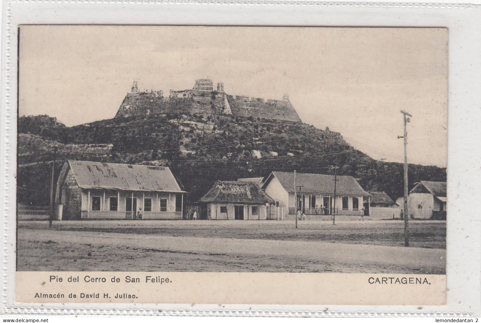 Cartagena. Pie Del Cerro De San Felipe. * - Colombia