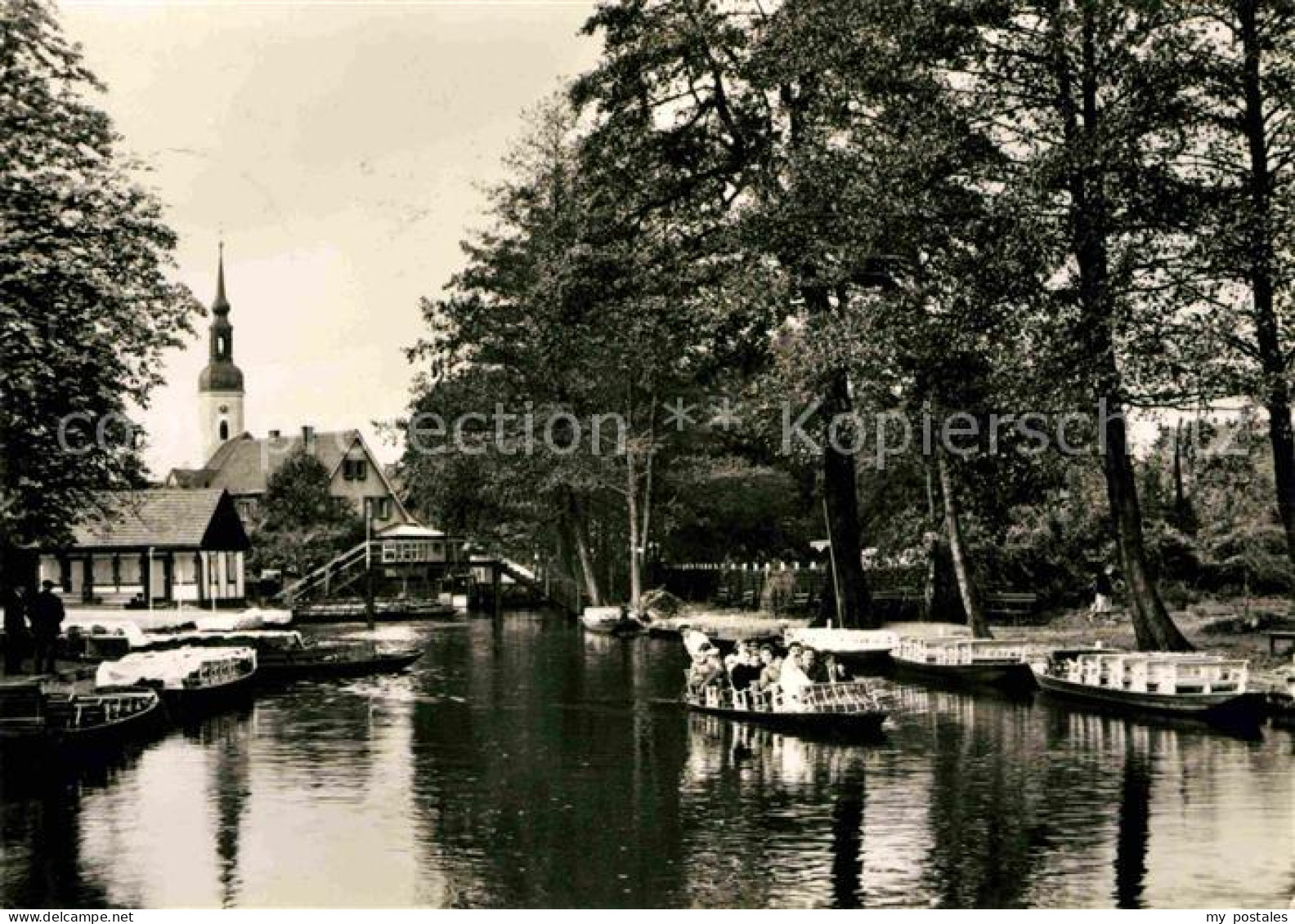 72632642 Luebbenau Spreewald Kahnstation Wasserstrasse Luebbenau - Sonstige & Ohne Zuordnung