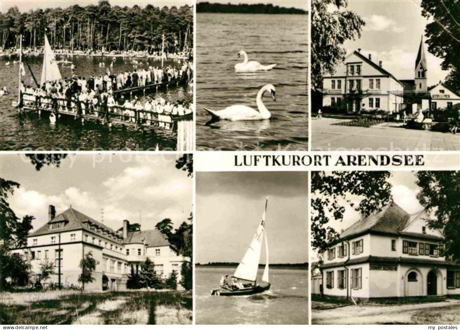 72632619 Arendsee Ostseebad Strandbad Ferienheim Schwaene Segeln Arendsee Ostsee - Kühlungsborn