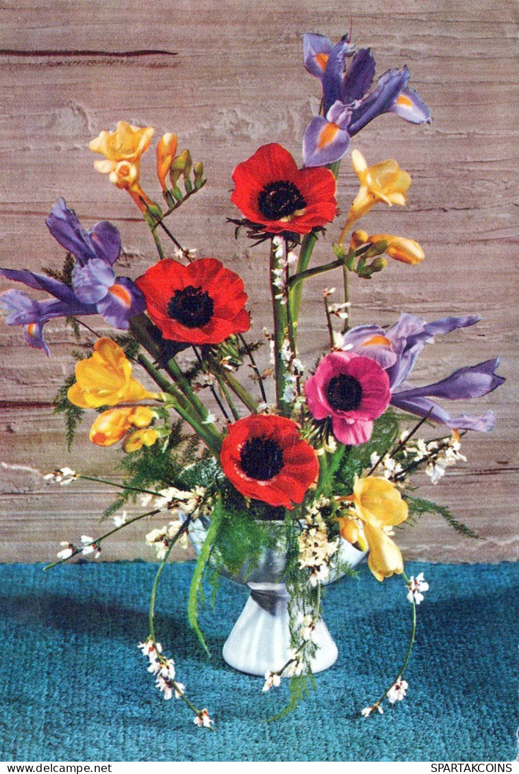 FLOWERS Vintage Ansichtskarte Postkarte CPSM #PAR209.DE - Fleurs