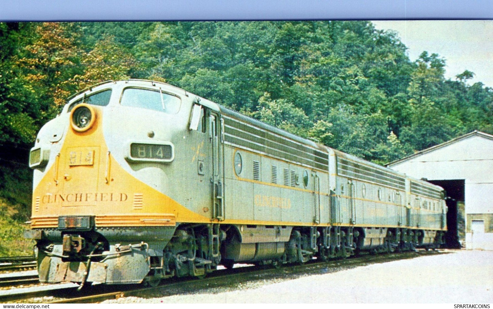 ZUG Schienenverkehr Eisenbahnen Vintage Ansichtskarte Postkarte CPSMF #PAA631.DE - Eisenbahnen