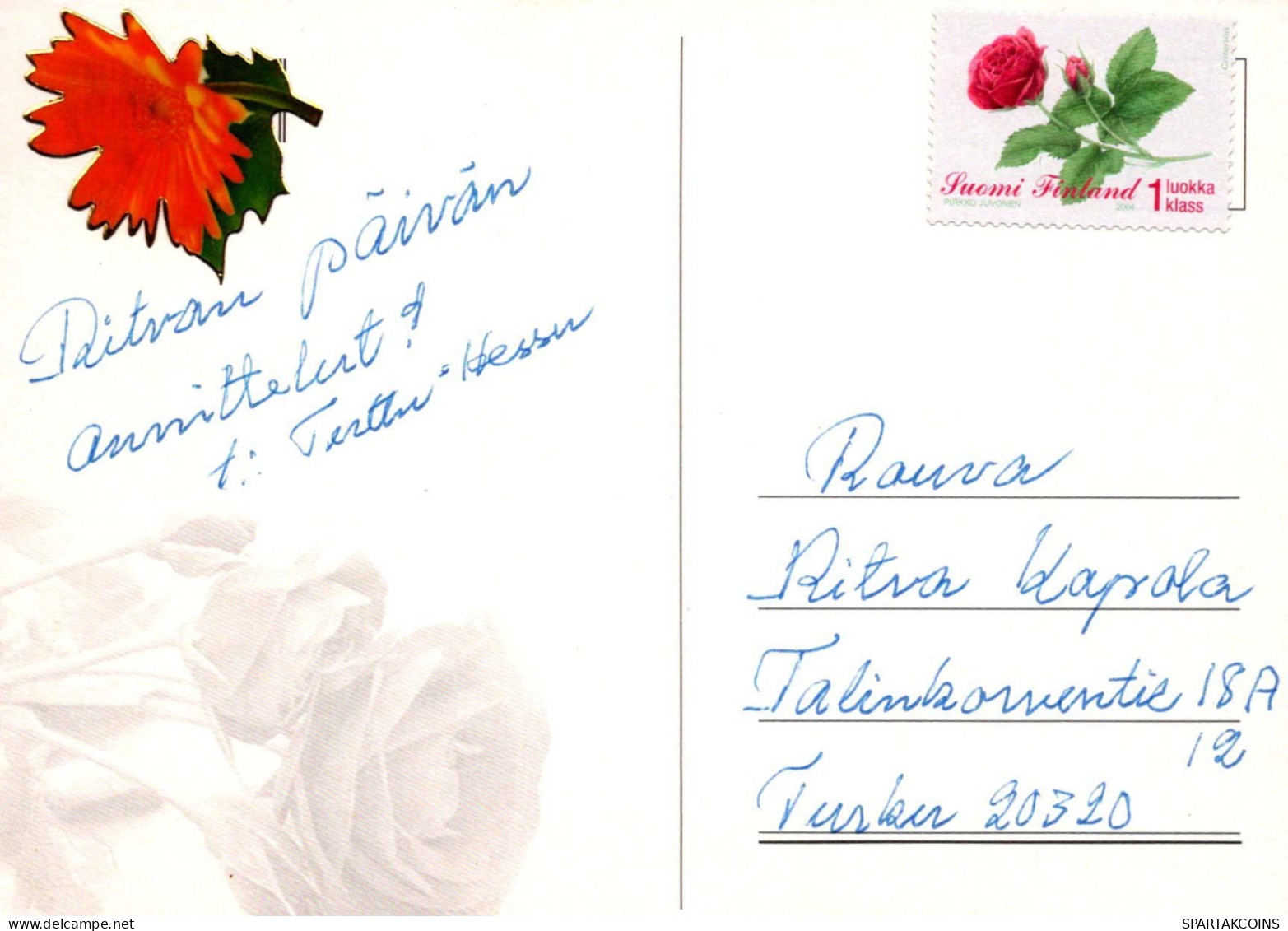 FIORI Vintage Cartolina CPSM #PBZ399.IT - Fleurs