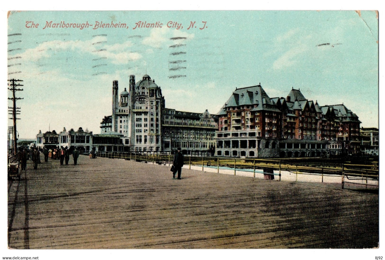 CPA - USA - The Marlborough-Blenheim, Atlantic City, New Jersey - Atlantic City