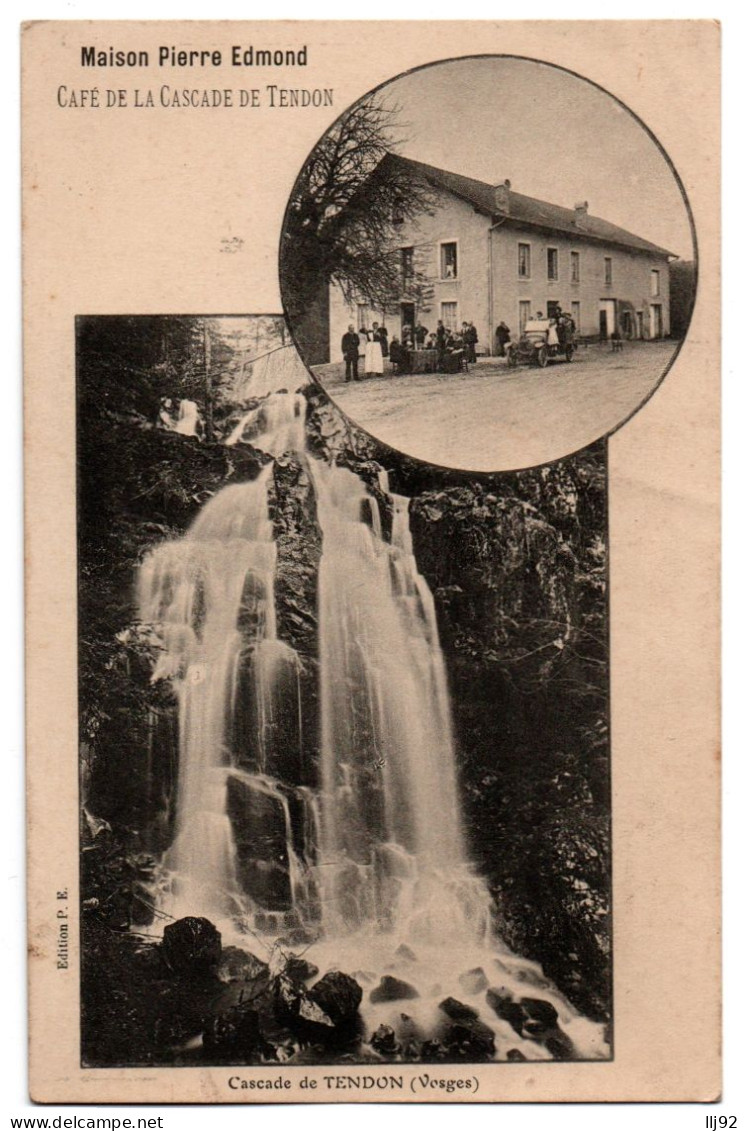 CPA 88 - TENDON (Vosges) - Café De La Cascade De Tendon. Maison Pierre Edmond - Other & Unclassified