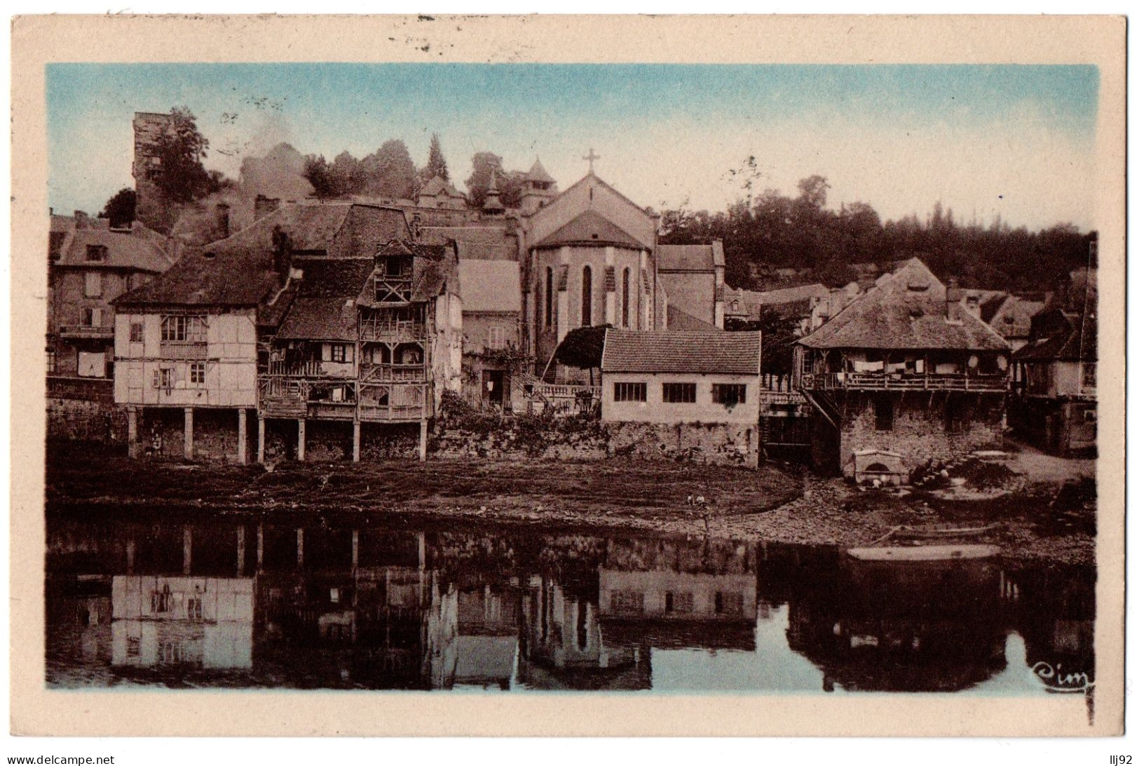 CPSM PF 24 - MONTIGNAC SUR VEZERE (Dordogne) - Maisons à Galeries, Tour, Villa - Other & Unclassified