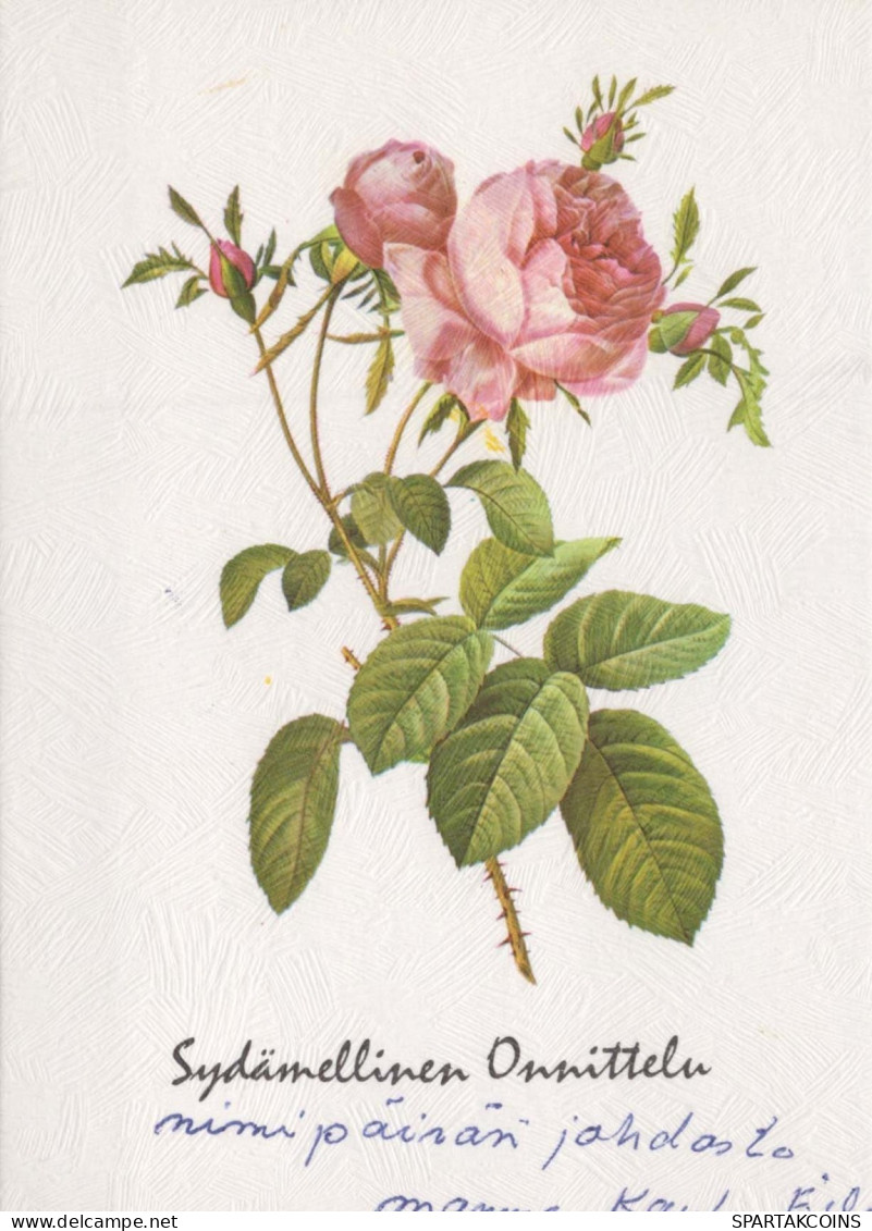 FLORES Vintage Tarjeta Postal CPSM #PAS289.ES - Fleurs