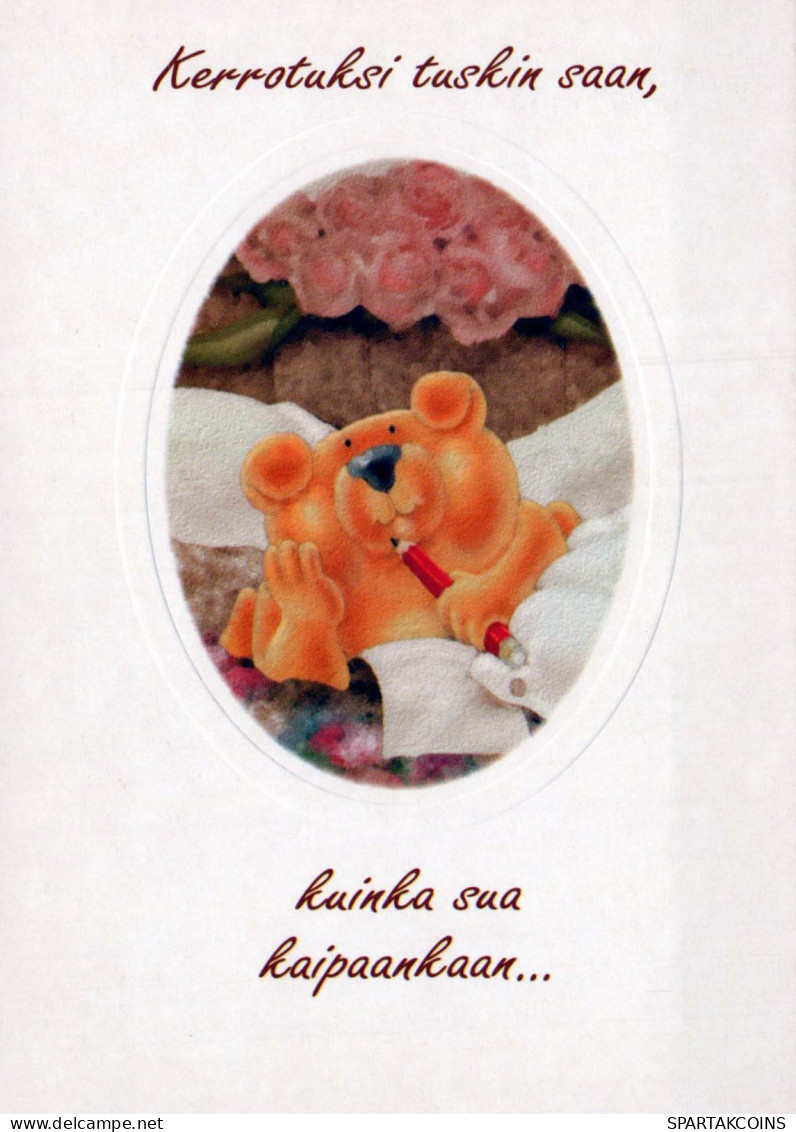 GEBÄREN Tier Vintage Ansichtskarte Postkarte CPSM #PBS359.DE - Osos