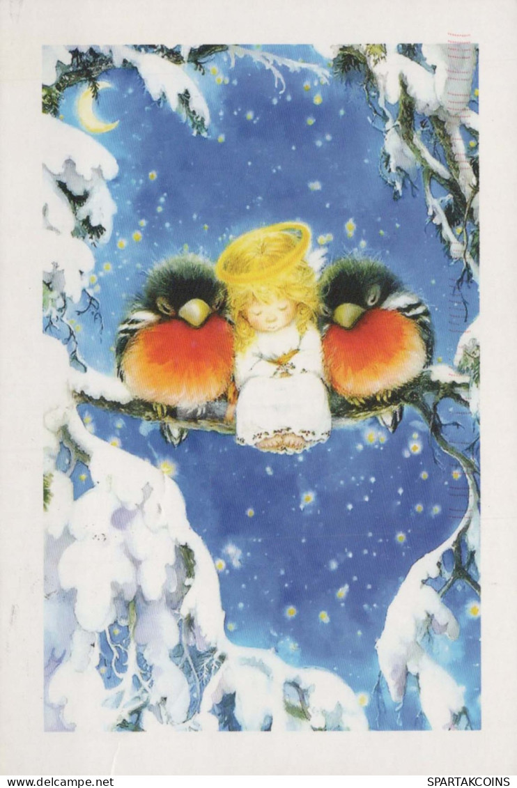 VOGEL Tier Vintage Ansichtskarte Postkarte CPSM #PBR634.DE - Oiseaux