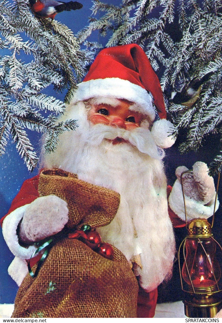 PÈRE NOËL NOËL Fêtes Voeux Vintage Carte Postale CPSM #PAK029.FR - Santa Claus