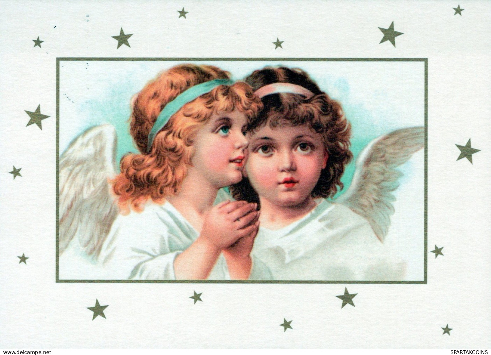 ANGE NOËL Vintage Carte Postale CPSM #PAH530.FR - Angels