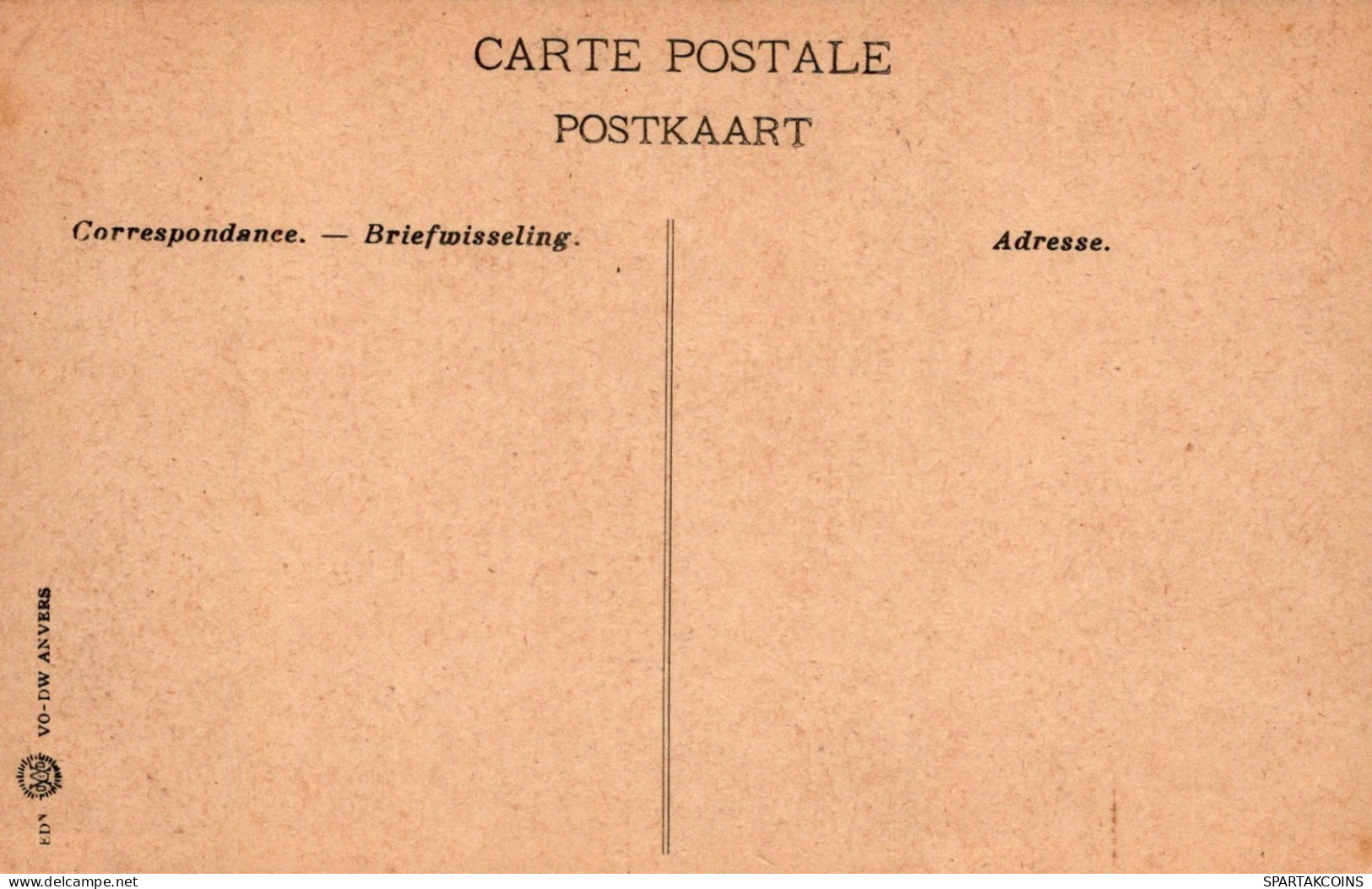 BÉLGICA AMBERES Postal CPA Unposted #PAD290.ES - Antwerpen